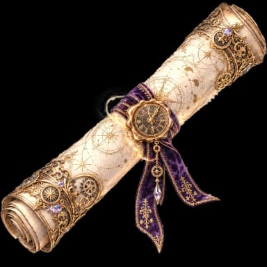 A decorated paper artifact associated with Gideon