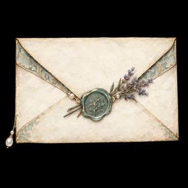 A decorated paper artifact associated with Doctor Kiarla Dimini