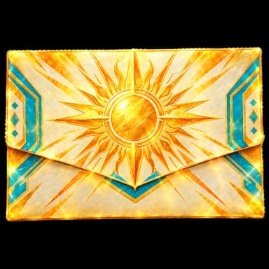 A decorated paper artifact associated with Vitaly